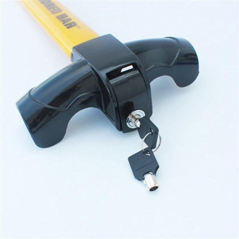 Car anti-theft lock steel steering wheel lock four interlocking anti-theft T-shaped lock strap ﻿