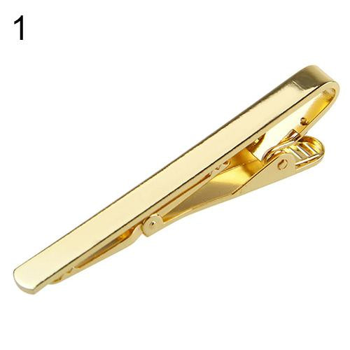Men’s Minimalist Tie Clip – Classic Metal Necktie Accessory