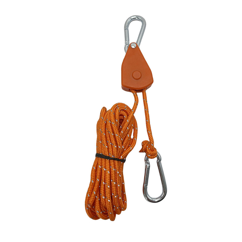 Adjustable Windproof Canopy Rope with Pulley