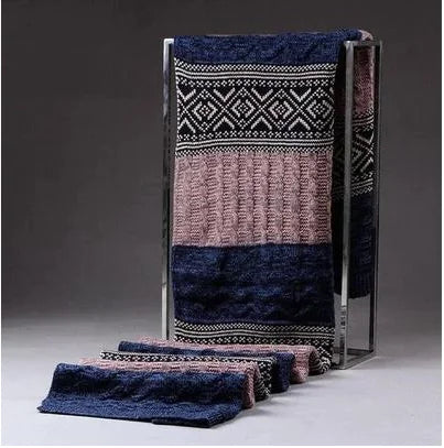 Knitted Long Scarf for Men