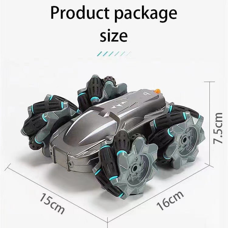 Remote Control Flip Stunt Car Large Charging Tipper