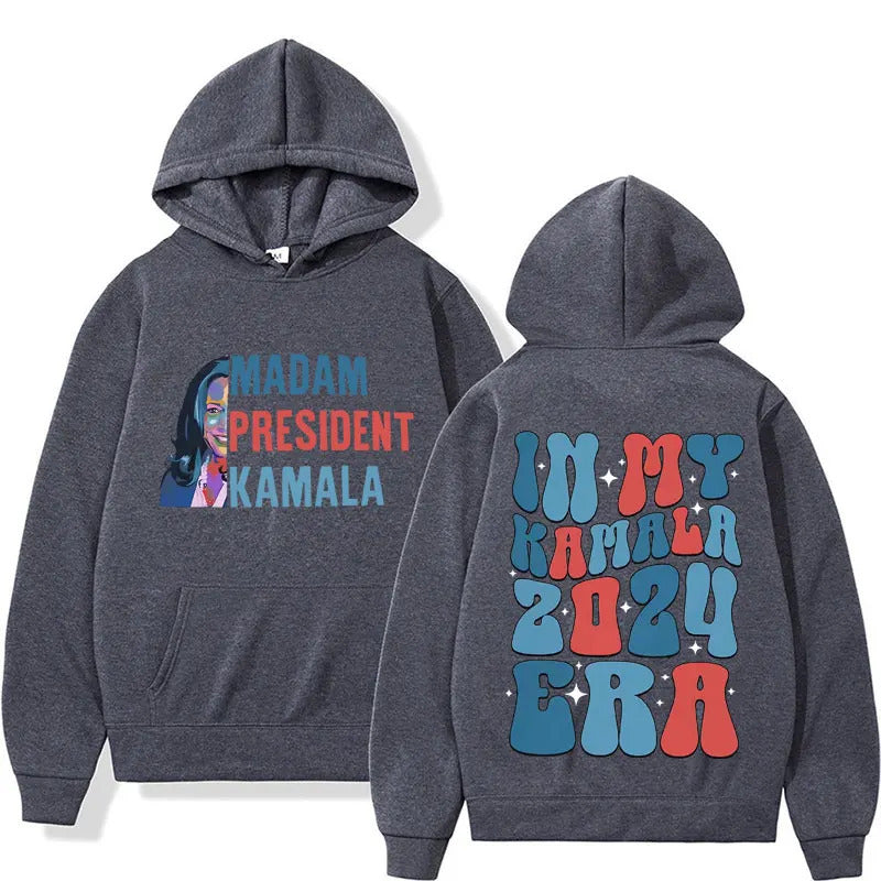 Madam President Kamala Harris Era  Hoodie Men Hoodies