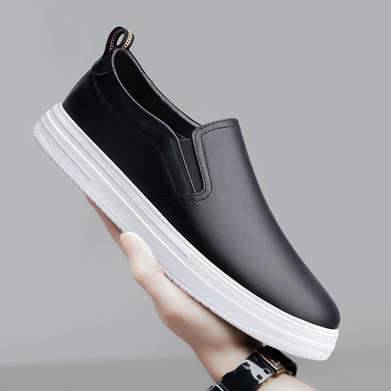 Men's lazy loafers breathable board shoes