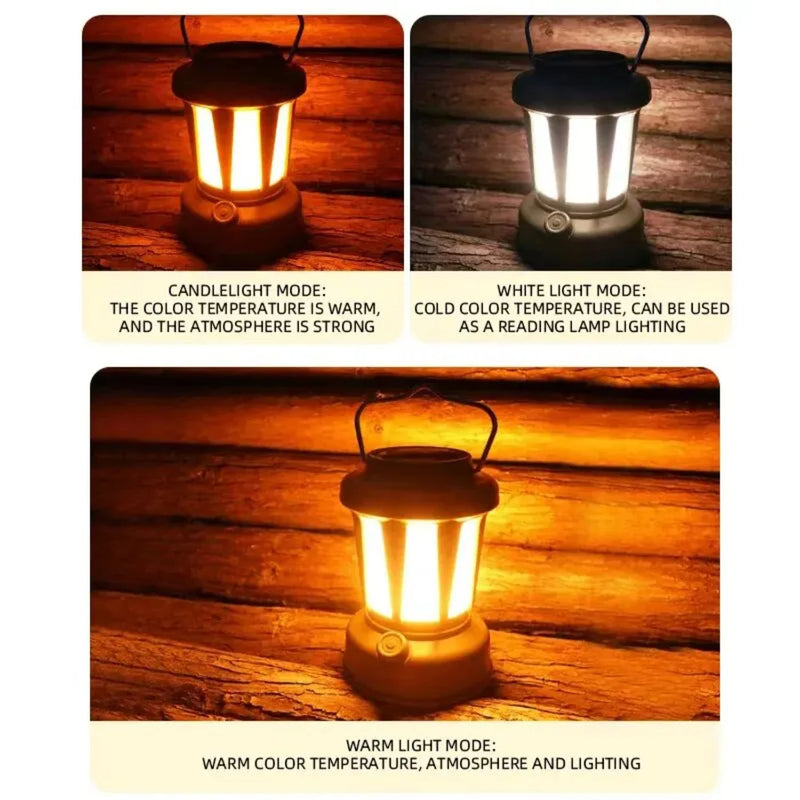 Outdoor Solar Rechargeable Lantern