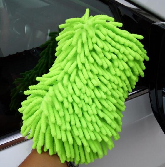 2 In 1  Car Cleaning Sponge Coral Shaped Superfine Fiber Chenille  Sponge