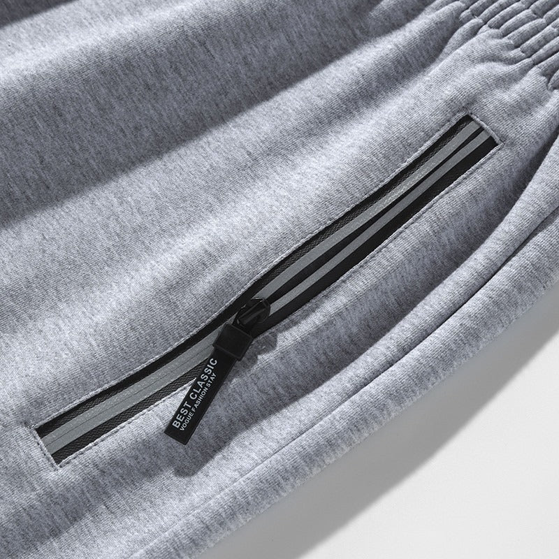 Men’s Cotton Knitted Casual Shorts – Summer Beach Pants