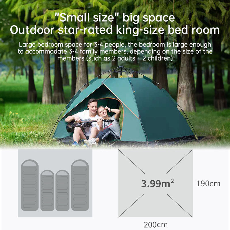 Instant Setup Family Camping Tent