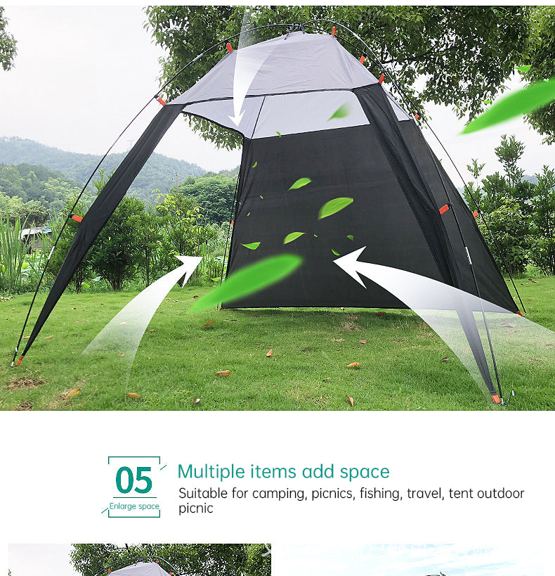 Instant UV Protection Beach Tent