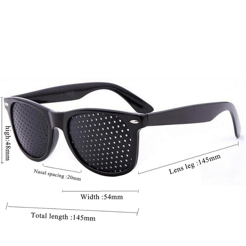 Pinhole Glasses Camping Unisex Eyeglasses Exercise Outdoor Improve Eyesight