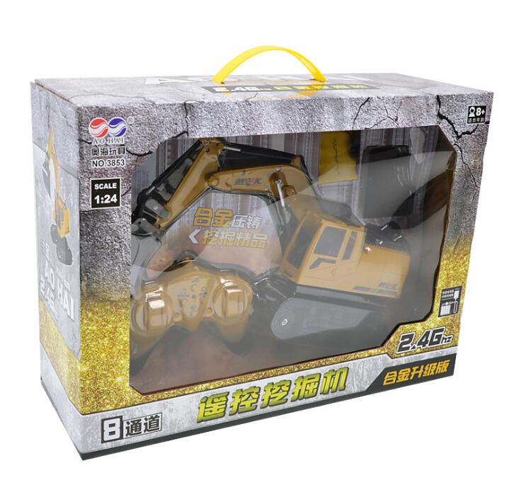 Advanced 8-Channel Remote Control Excavator
