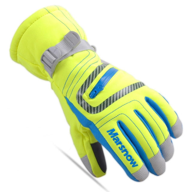 Waterproof Winter Ski Gloves - Windproof Outdoor Thermal (Unisex)