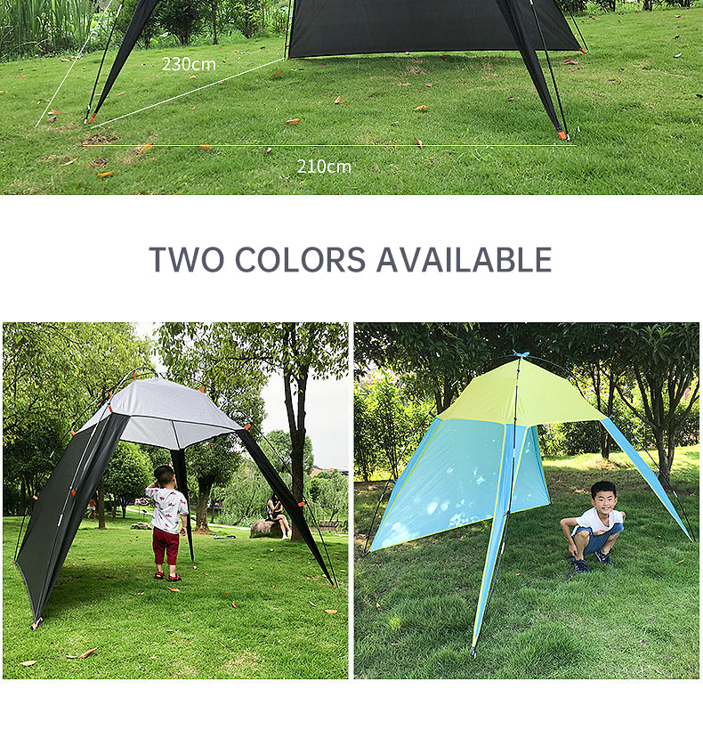 Instant UV Protection Beach Tent