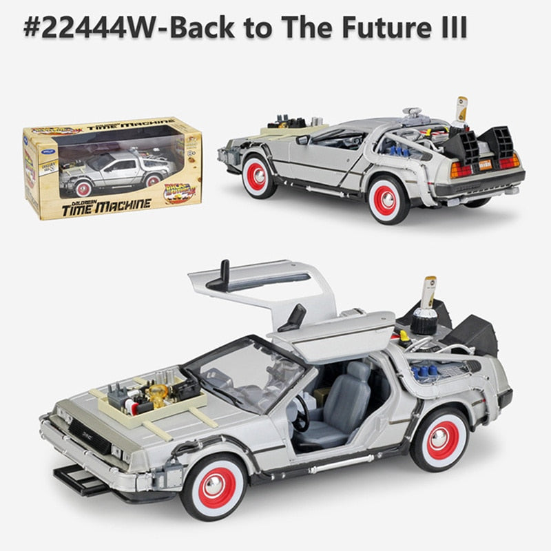 DMC-12 Time Machine Metal Toy Car