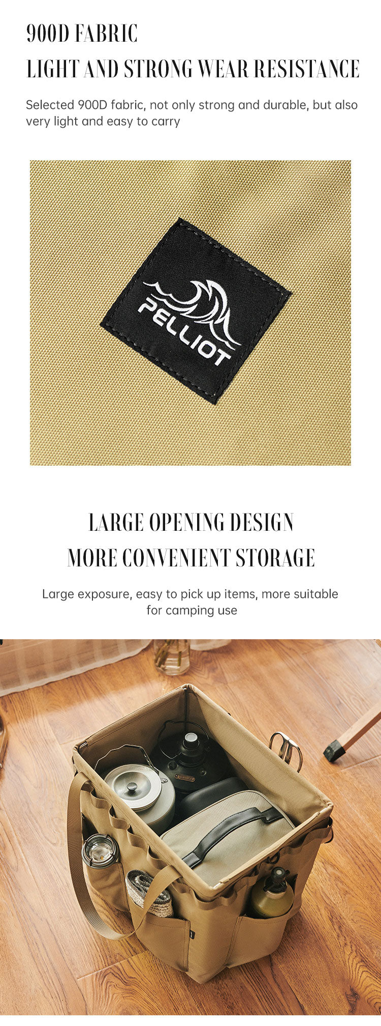 Portable Folding Camp Storage Box