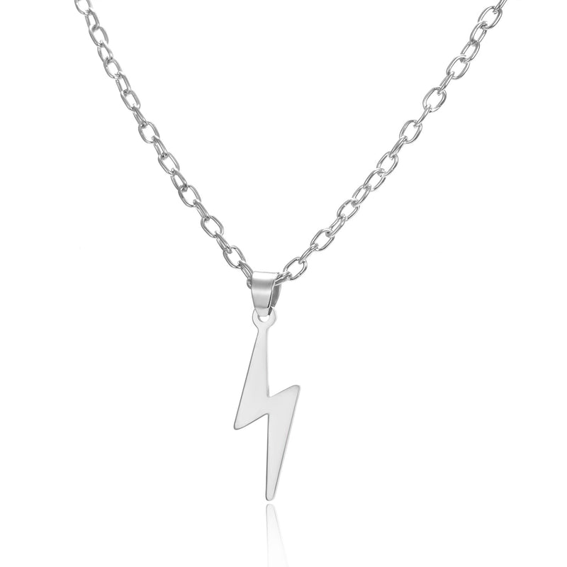 Lightning Bolt Pendant Necklace