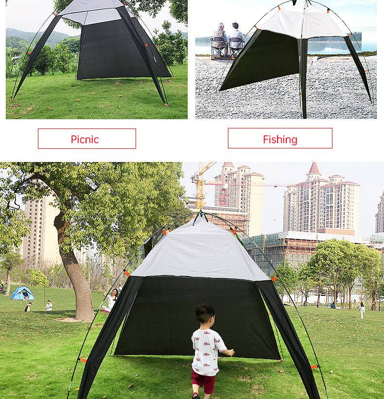 Instant UV Protection Beach Tent