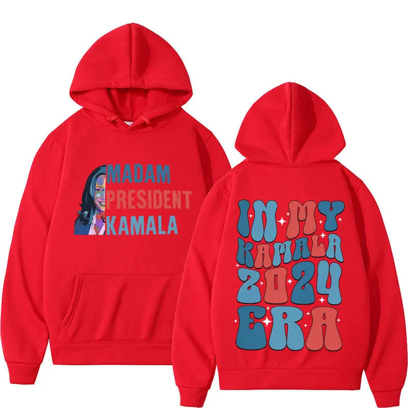 Madam President Kamala Harris Era  Hoodie Men Hoodies