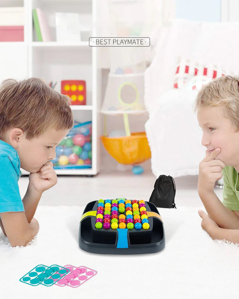 Rainbow Ball Elimination Game Chess Toy
