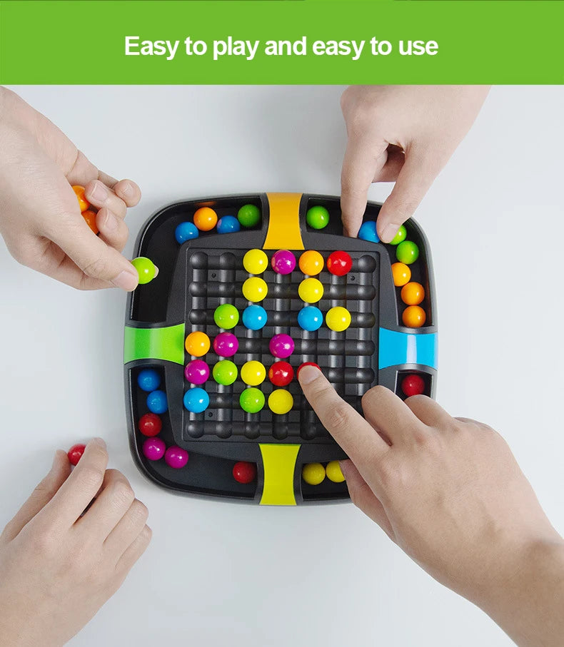 Rainbow Ball Elimination Game Chess Toy