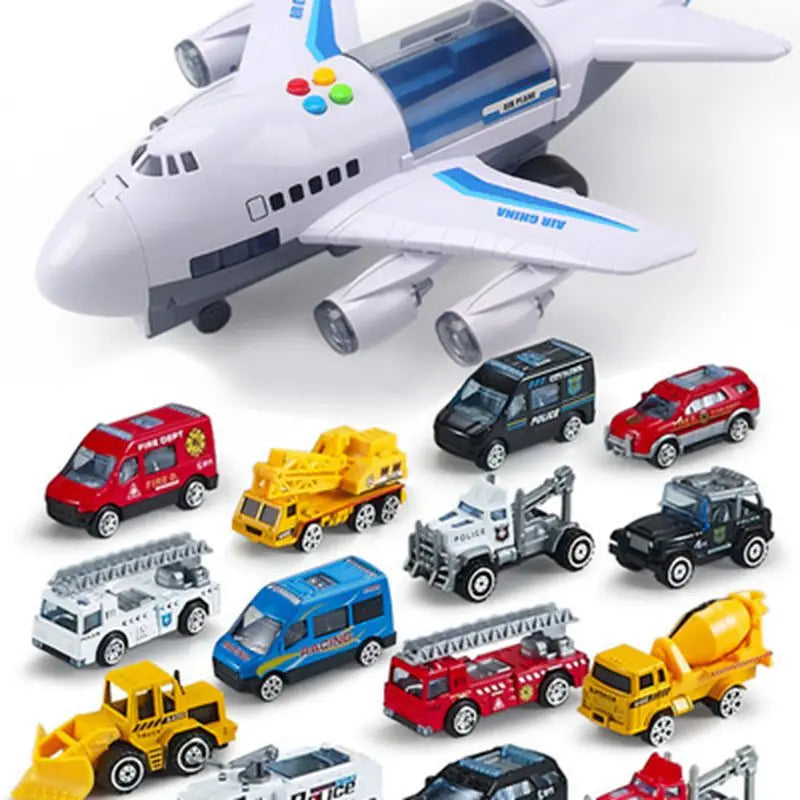 Large Inertia Passenger Plane Toy