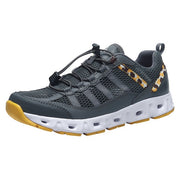 Men’s outdoor water shoes with non-slip rubber outsole, lightweight athletic design