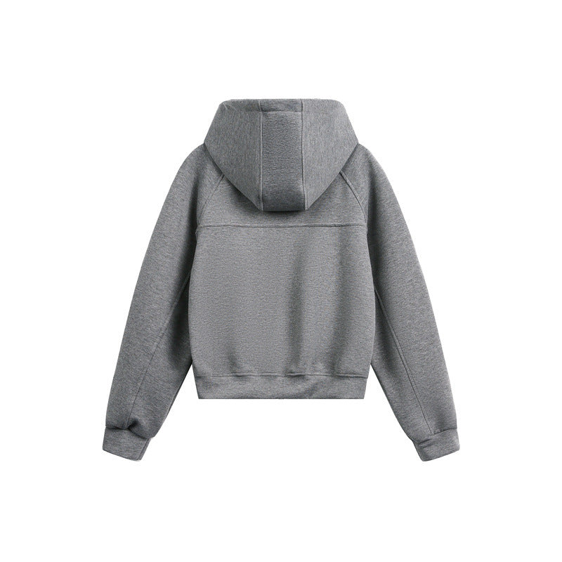 Hooded Zip-Up Hoodie for Men and Women