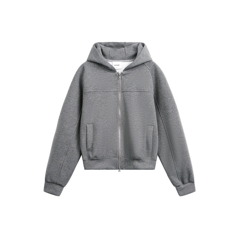 Hooded Zip-Up Hoodie for Men and Women