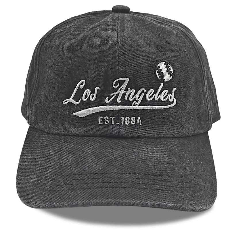 Vintage Embroidered Baseball Cap – Classic Cotton Streetwear Hat for Men & Women