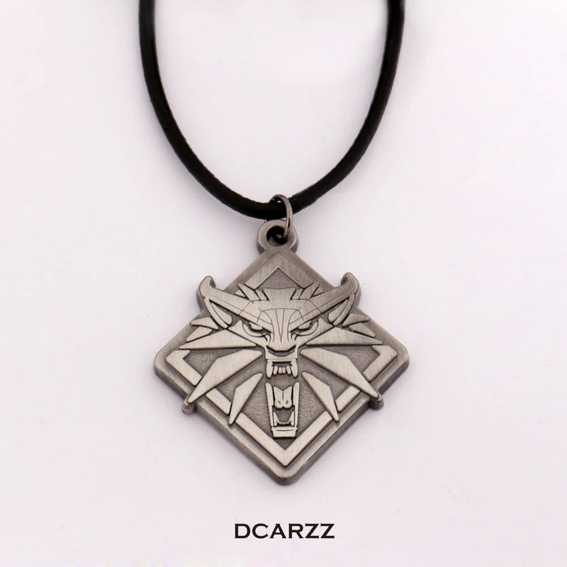 The Witcher 3 Wolf Medallion Necklace
