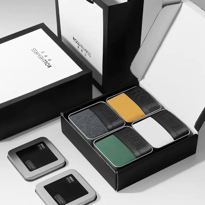 Men's Cotton Boxer Shorts - Breathable and Comfortable