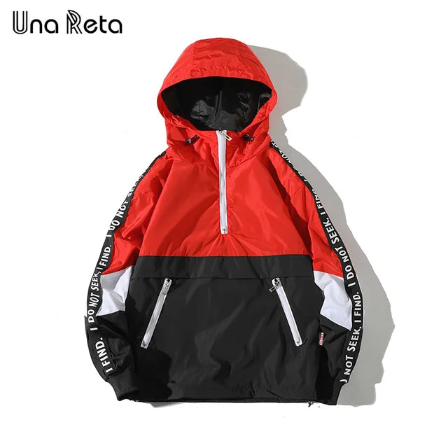 Fashion Tracksuit Coat Men Hip Hop Streetwear Jacket Men
