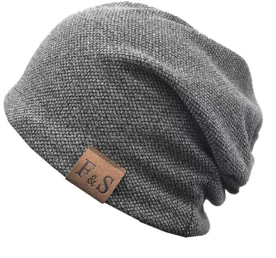 Knitted Beanie for Women and Men - Winter Cap