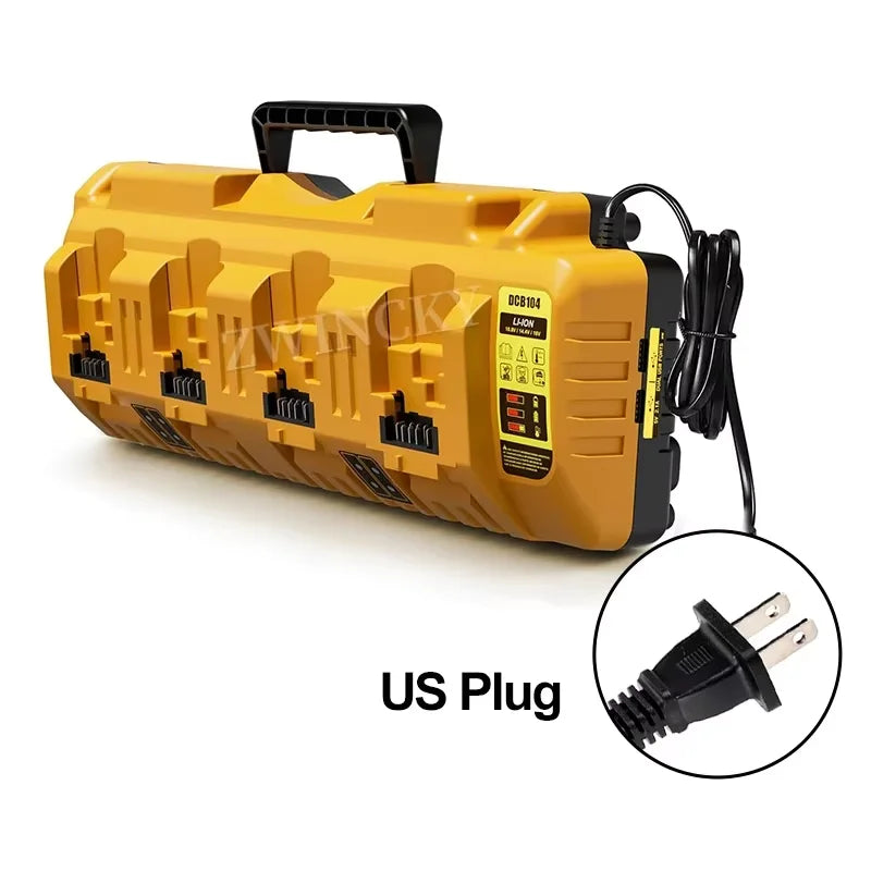 Multi-Port Fast Charger for DeWalt Batteries