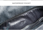 Waterproof pocket inside women’s fitness and travel duffel bag
