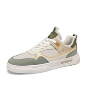 Men’s Casual Skate Sneakers in stylish color combination, featuring breathable mesh upper for comfort and casual wear.