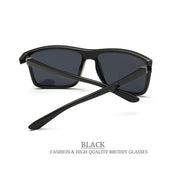 Side view of men’s polarized square sunglasses
