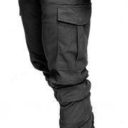 slim fir cargo joggers for men featuring a fitted design and functional side pockets.