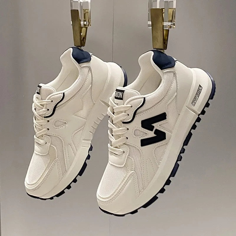 Women’s blue casual sports shoes designed for walking, running, and daily wear.
